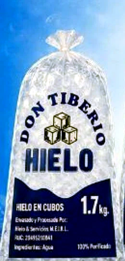 Bolsa de hielo Don Tiberio de 1.7 kilogramos