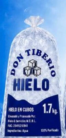 Bolsa de hielo Don Tiberio de 1.7 kilogramos
